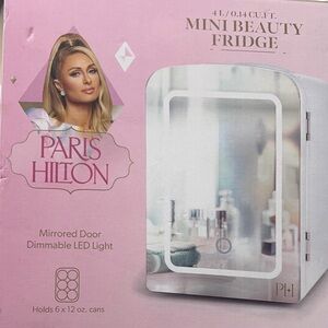 Paris Hilton Mini Beauty Fridge with LED Light